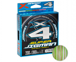 Шнур YGK X-Braid Super Jigman X4 200m #1.5/0.205mm 25lb/11.3kg