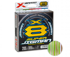 Шнур YGK X-Braid Super Jigman X8 200m #0.6/0.128mm 14Lb/6.3kg (64001)