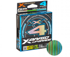 Шнур YGK X-Braid Upgrade X4 (3 colored) 120m #0.5/0.117mm