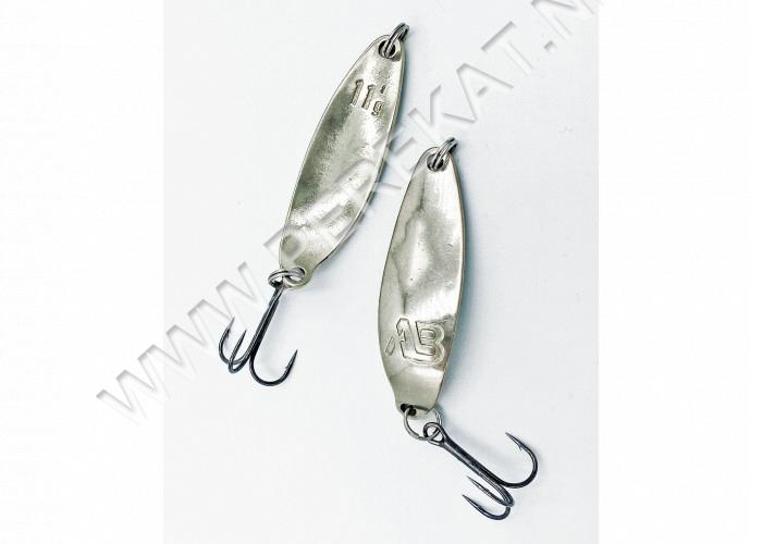 блесна Acoustic Baits Luga Left 6 гр. Мельхиор (61278)