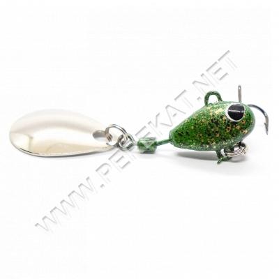 Тейл-спиннер HURRICANE 21g Perl green (64983)