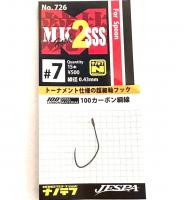 Гачки Yarie 726 MK Hook2 SSS #7 nanotef 16шт (80047)