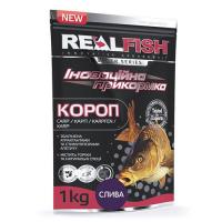Прикормка RealFish Карась (Чебрець-часник)1 кг (60457)