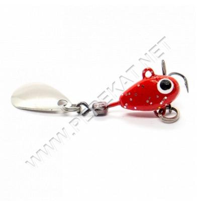 Тейл-спиннер HURRICANE 28g Red glitter (64992) Тейл-спиннер HURRICANE 28g Red glitter (64992)