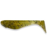 Силікон FishUp Wizzle Shad 2" (10pcs.), #202 - Green Pumpkin/Pearl