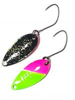 Блешня Yarie 702 Pirica more 1.5ｇ Y72 green/pink
