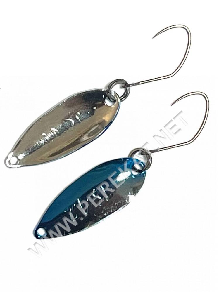 Блешня Yarie 709 T-Surface 1.2ｇ BS-10 blue/silver