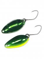 Блешня Yarie 710 T-FreshEvo1.5ｇ hade H1 green metallic 