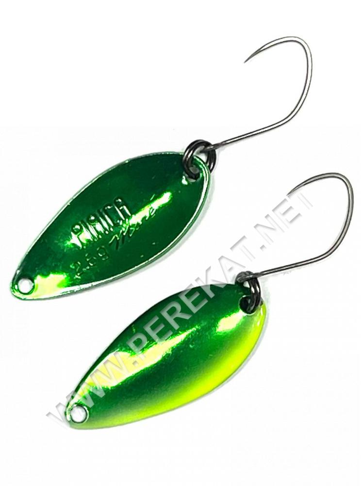 Блешня Yarie 702 Pirica more 2.6ｇ hade H1 green metallic (75653)