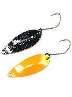 Блешня Yarie 712 Dexter 3.0ｇ N8 black/AG carrot