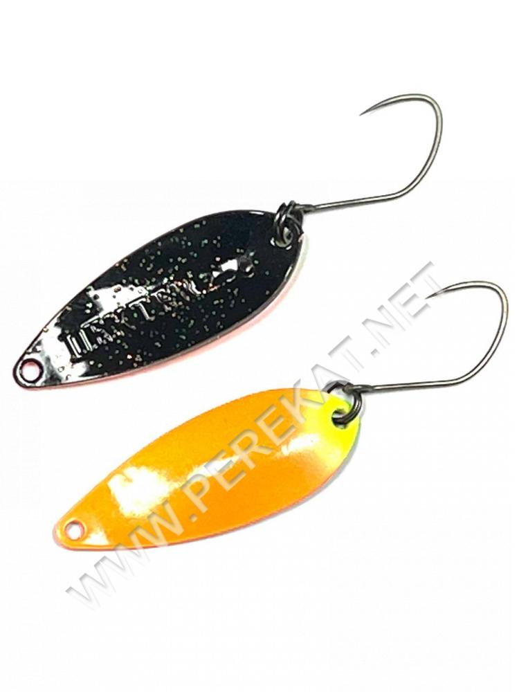 Блешня Yarie 712 Dexter 2.5ｇ N8 black/AG carrot 