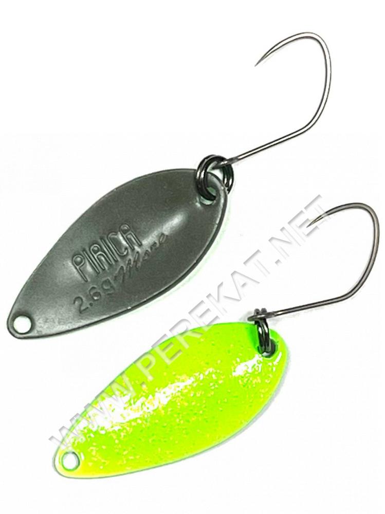 Блешня Yarie 702 Pirica more 1.8ｇ Y75 green hololume