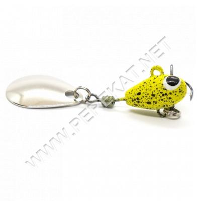 Тейл-спиннер HURRICANE 14g Yellow (64389)