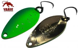 Блешня Yarie 702 Pirica more 2.6ｇ BS-4 lime glitter (75579) 1