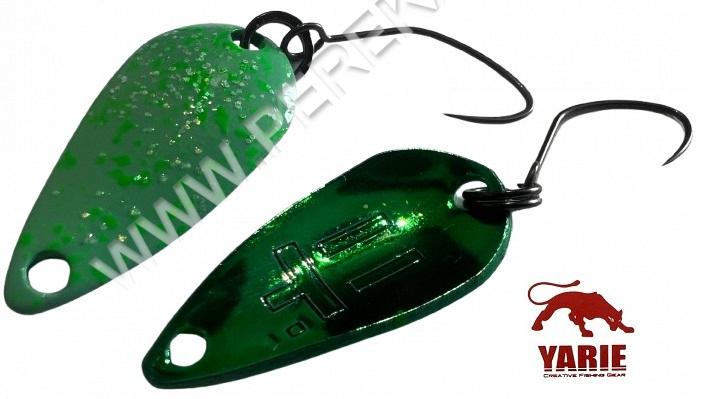 Блешня Yarie 706 T-spoon 1.1g BJ-33 teppan green (79863)