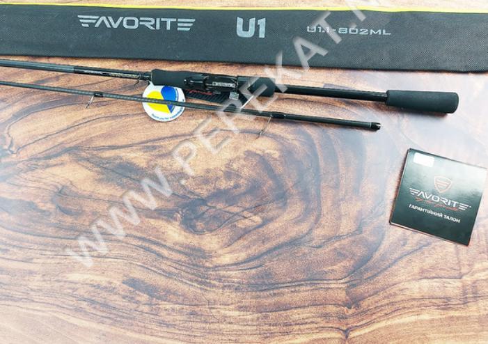 Спінінг Favorite U1 802ML 2.44m 4-18g Fast (207)