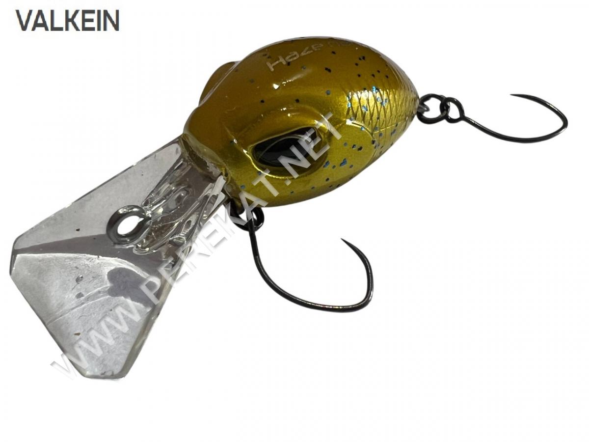 Воблер VALKEIN Haze nano F 1.8г 24мм #C214 Active Mustard (499777)